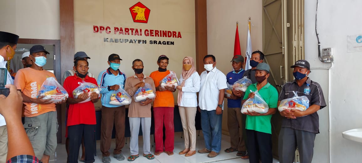 Baksos DPC GERINDRA Sragen 