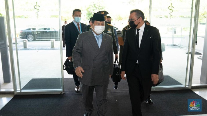 Menhan Prabowo Bertemu Dirjen WHO, Membahas Apakah?
