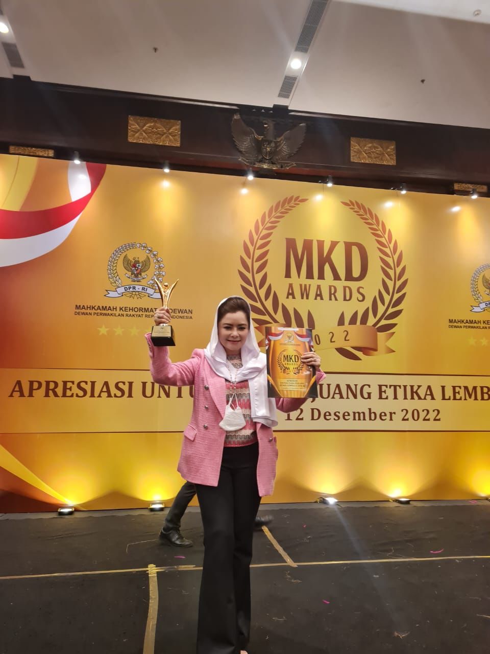 Novita Wijayanti Terima Award MKD, Legislator Pejuang Etika Lembaga