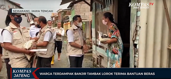 Gerindra Kota Semarang dan RPS Salurkan Bantuan untuk Warga Terdampak Banjir Tambak Lorok 