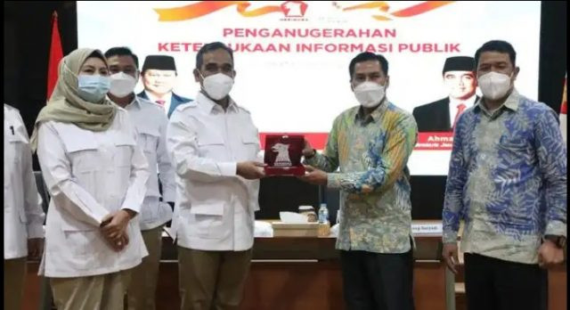 DPC Partai Gerindra Wonosobo Apresiasi Penghargaan sebagai Partai Paling Informatif