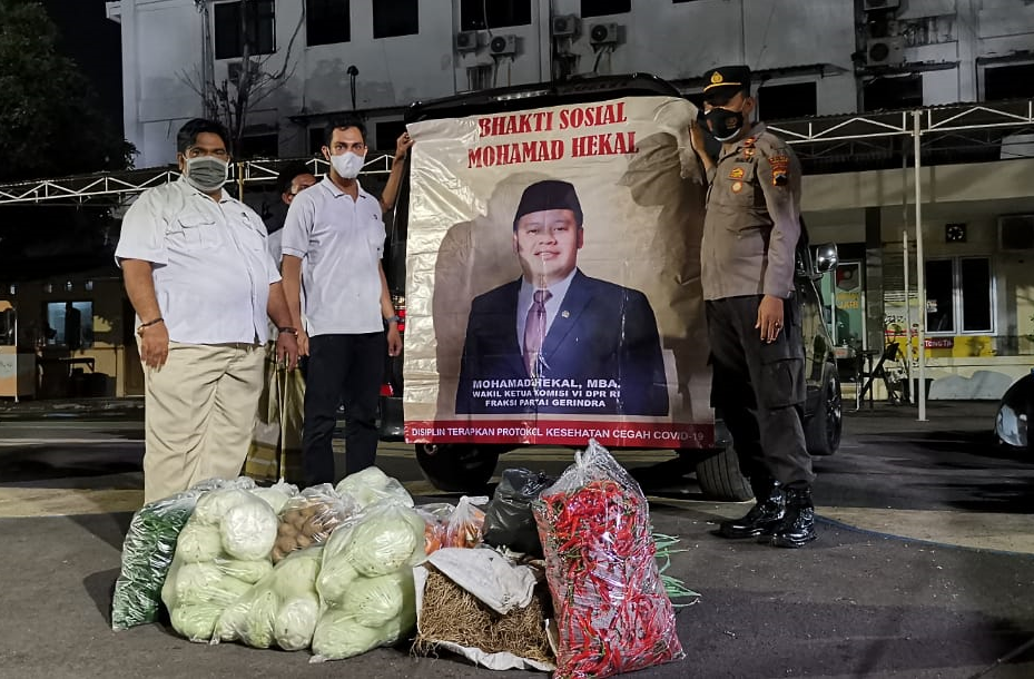 Mohamad Hekal Mengapresiasi Dapur Umum untuk Pasien COVID-19 di Kota Tegal 