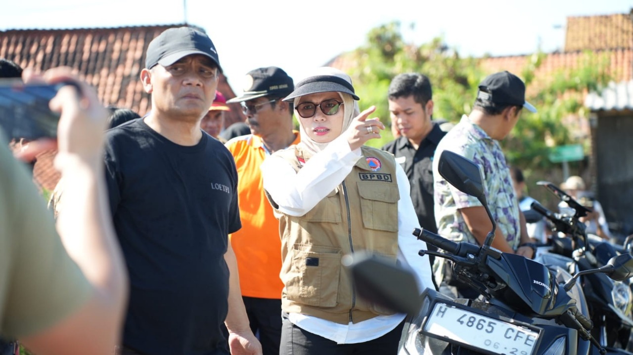 Cepat Tanggap Kader Gerindra, Ahmad Luthfi Tinjau Langsung Lokasi Banjir Rob di Sayung