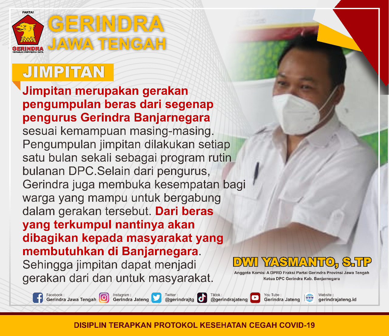 Jimpitan Gerindra Banjarnegara 
