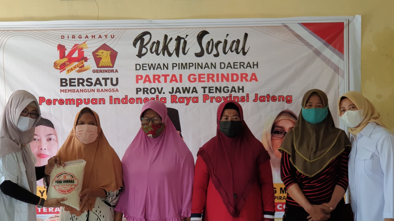 Kegembiraan Warga Terima Baksos dari Gerindra Jawa Tengah