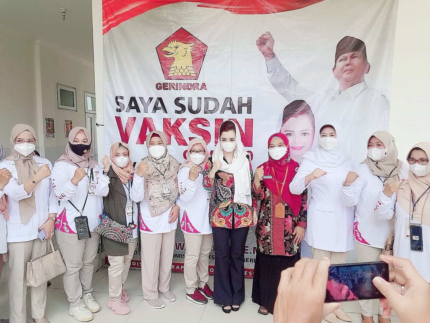 GERINDRA Cilacap Gelar Vaksin untuk 1.000 Orang, Novita Wijayanti: GERINDRA Concern dengan Kesehatan Masyarakat