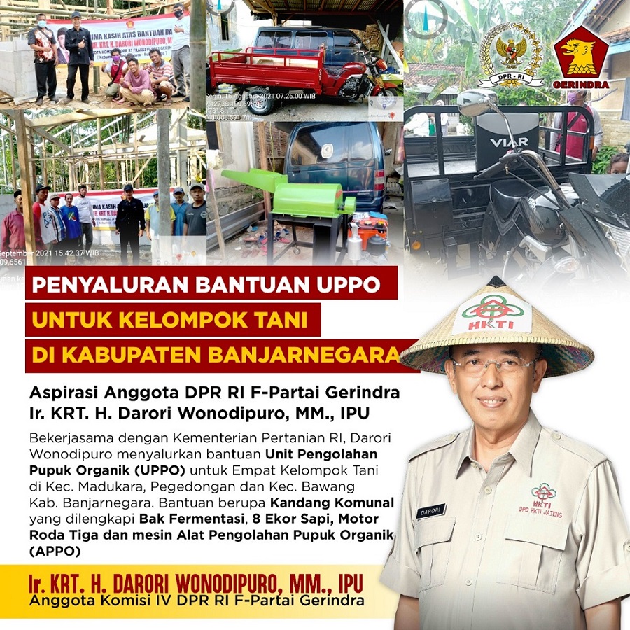 Legislator GERINDRA Menyalurkan Bantuan UPPO