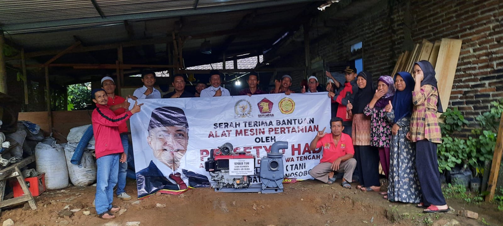 Mas Pras Distribusikan ALSINTAN