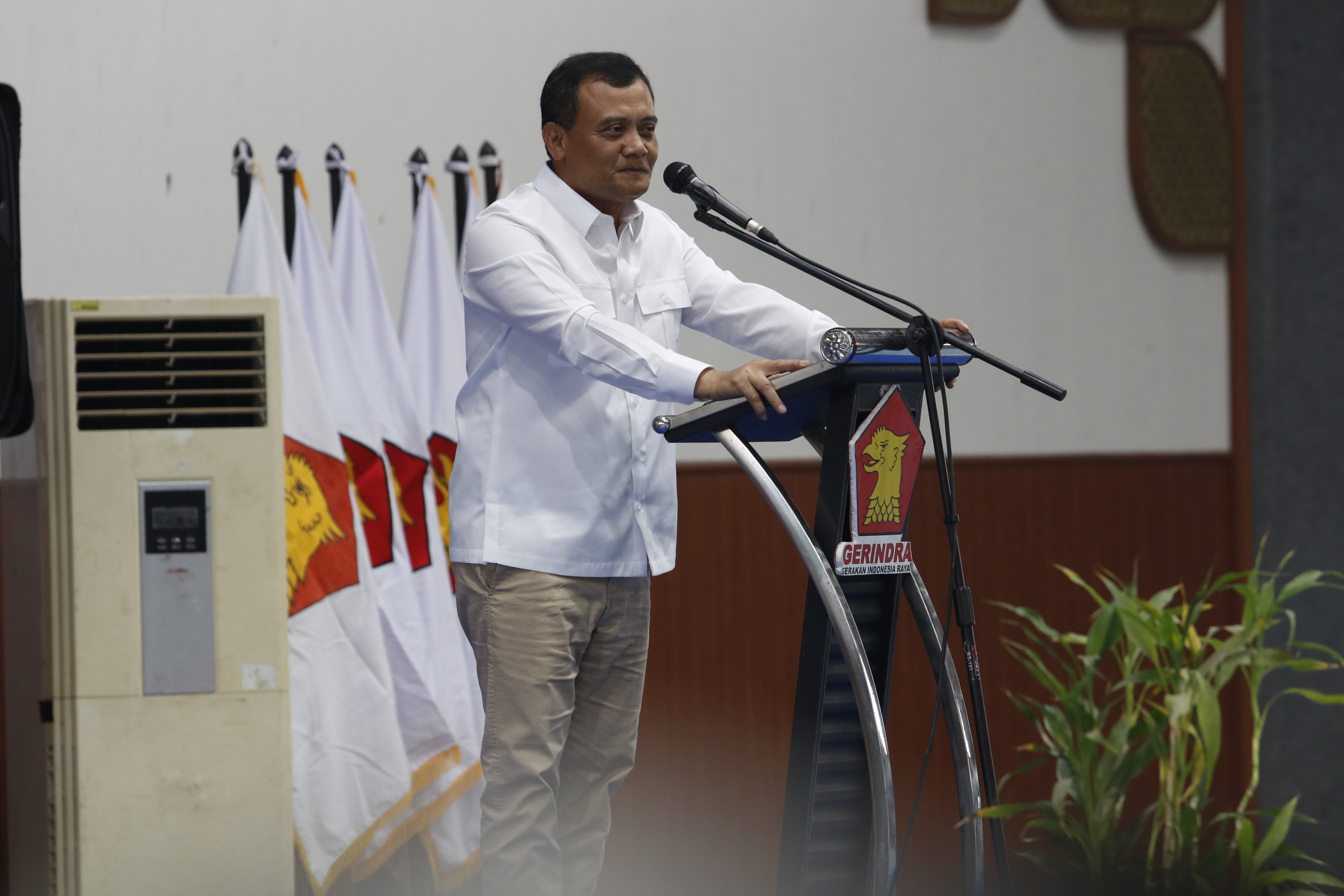 Sambutan Gubernur Jawa Tengah Kader Gerindra Ahmad Luthfi